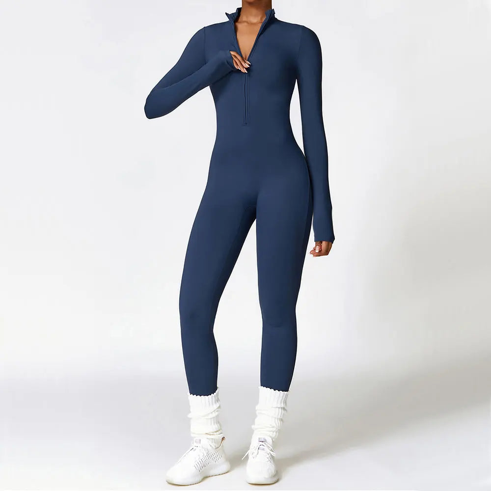Cenro™ SculptFit Zip Thermal Romper