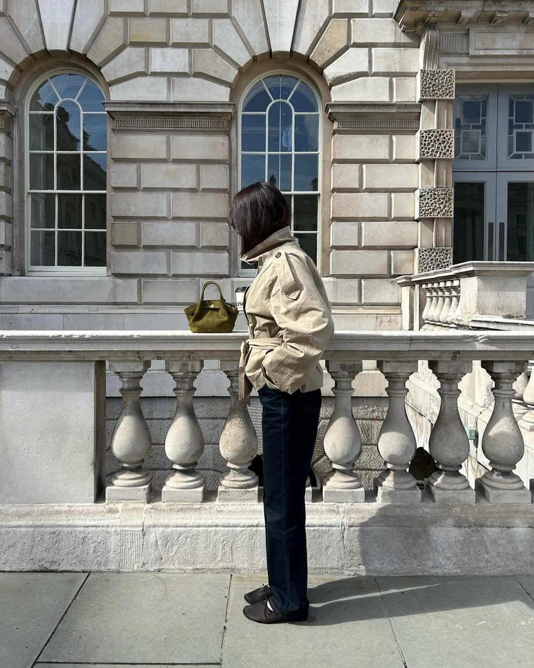 KLARV | Short Trench Coat