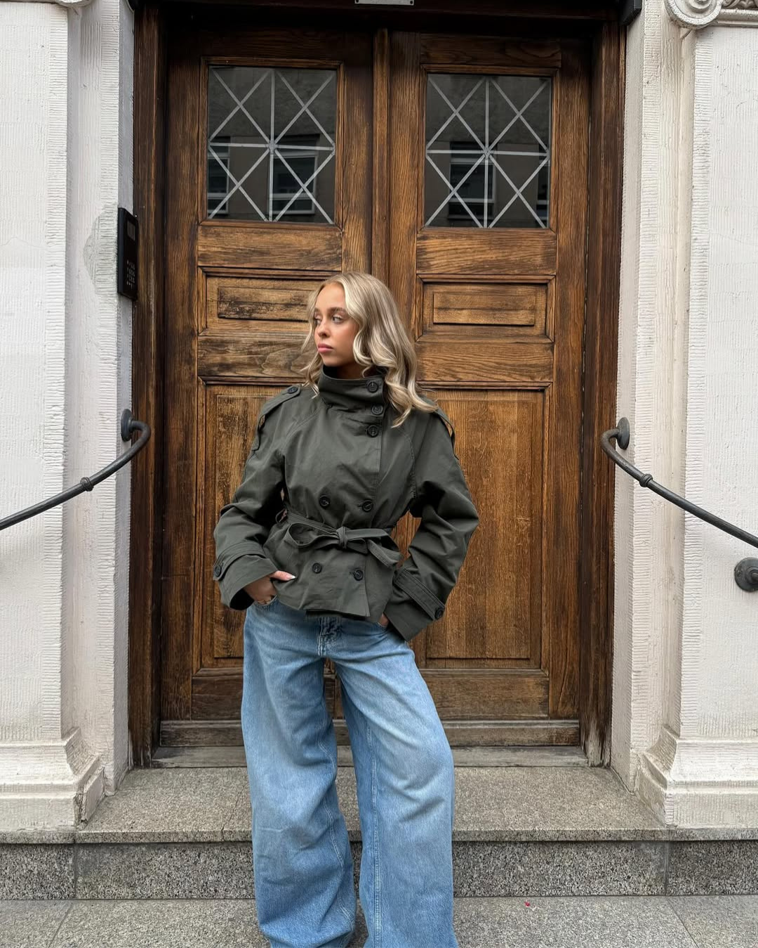 KLARV | Short Trench Coat