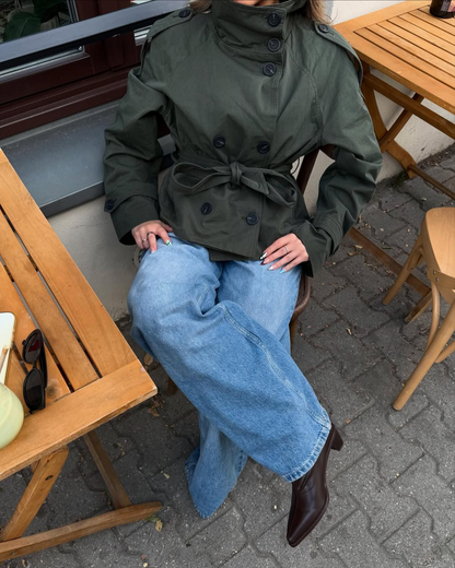 KLARV | Short Trench Coat