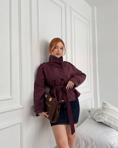 KLARV | Short Trench Coat