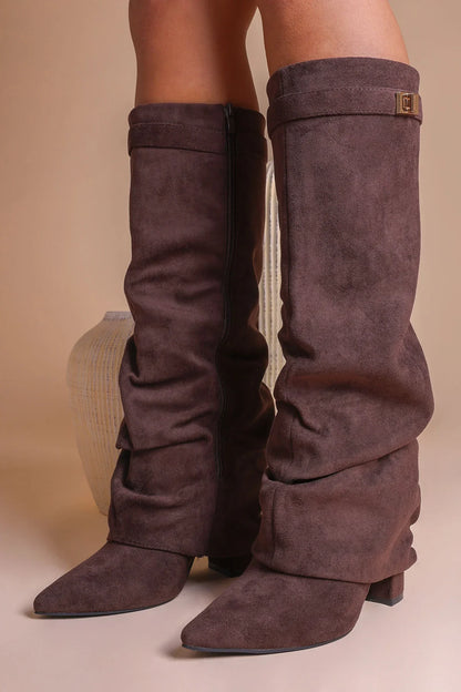 Luma Slouchy Suede Boots