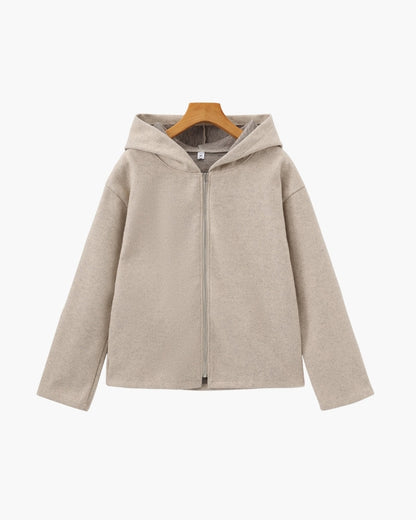 Kuval Wool Zip Coat