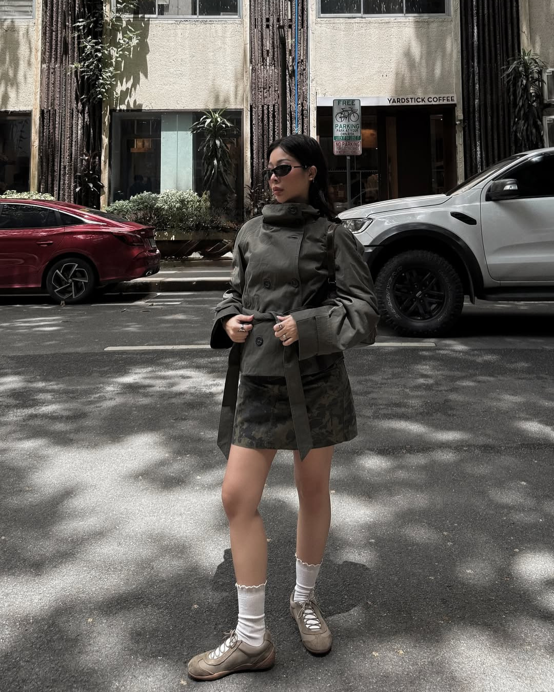 KLARV | Short Trench Coat