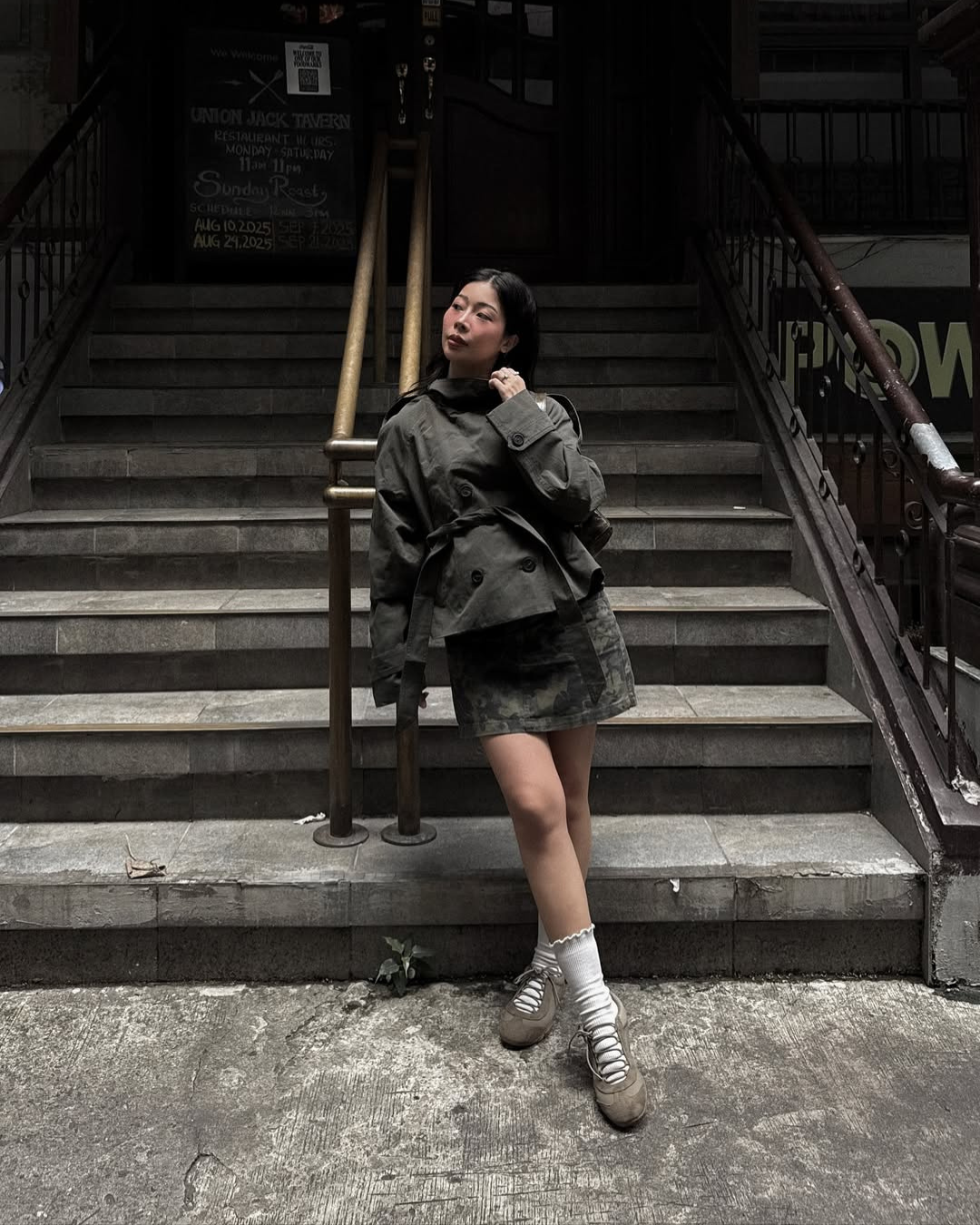 KLARV | Short Trench Coat