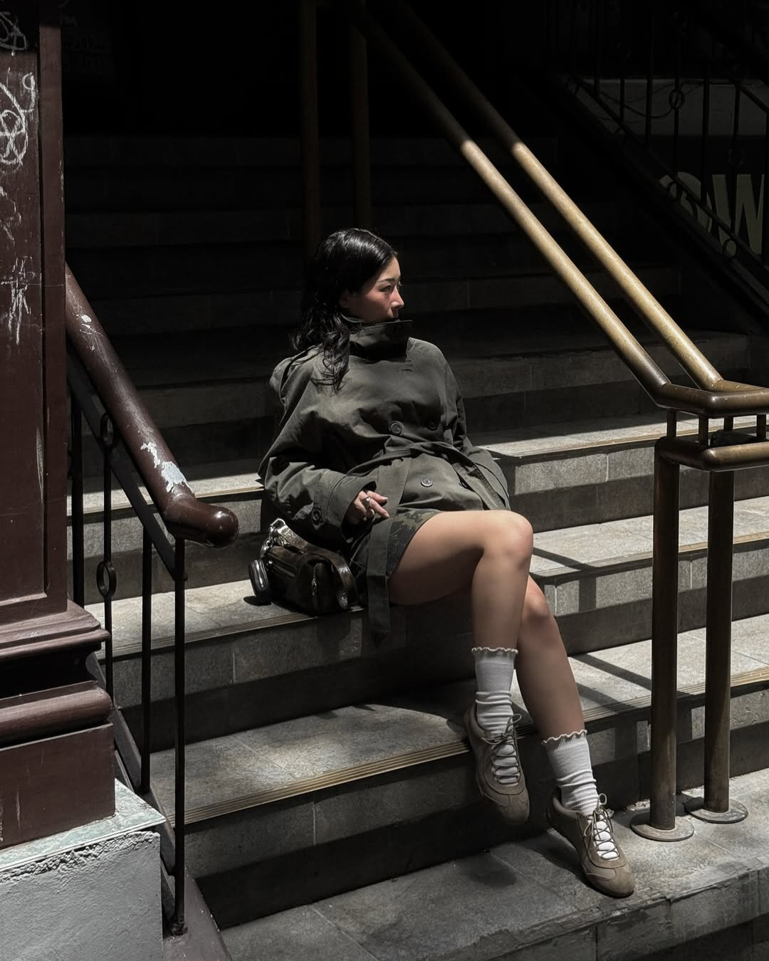 KLARV | Short Trench Coat