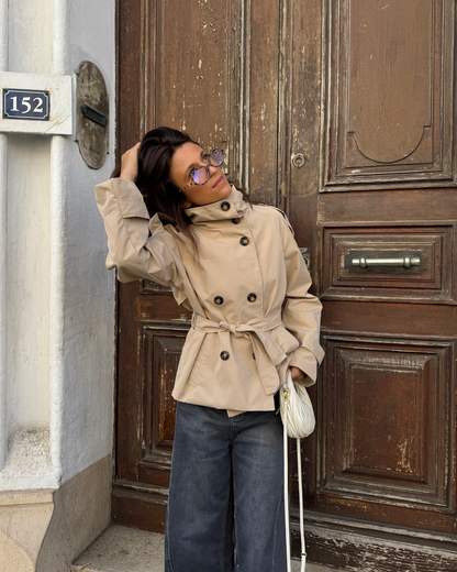 KLARV | Short Trench Coat