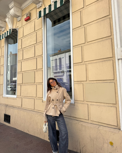 KLARV | Short Trench Coat