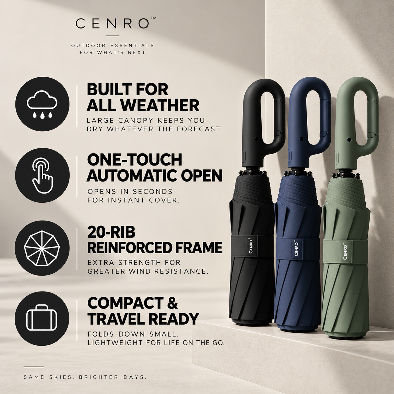Cenro™ | Premium Umbrella