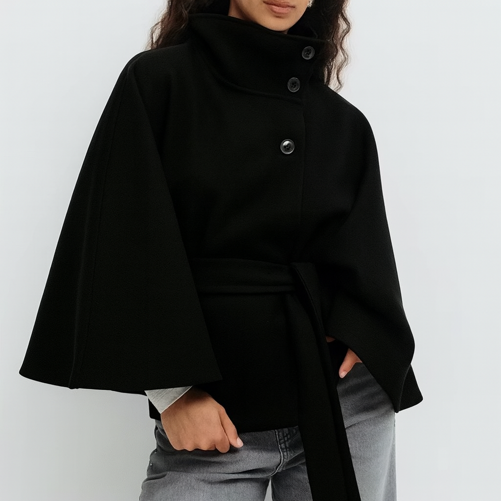 Lova Belt Cape Jacket