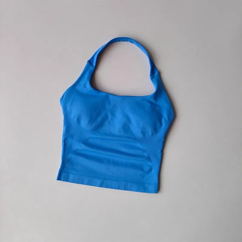 Cenro™ Halter Padded Sports Bra