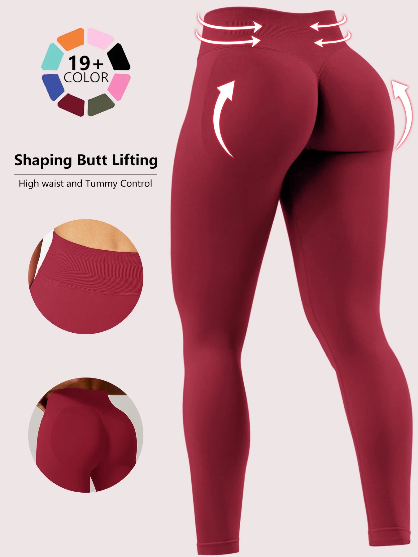 Cenro™ ShapeSculpt Seamless Leggings