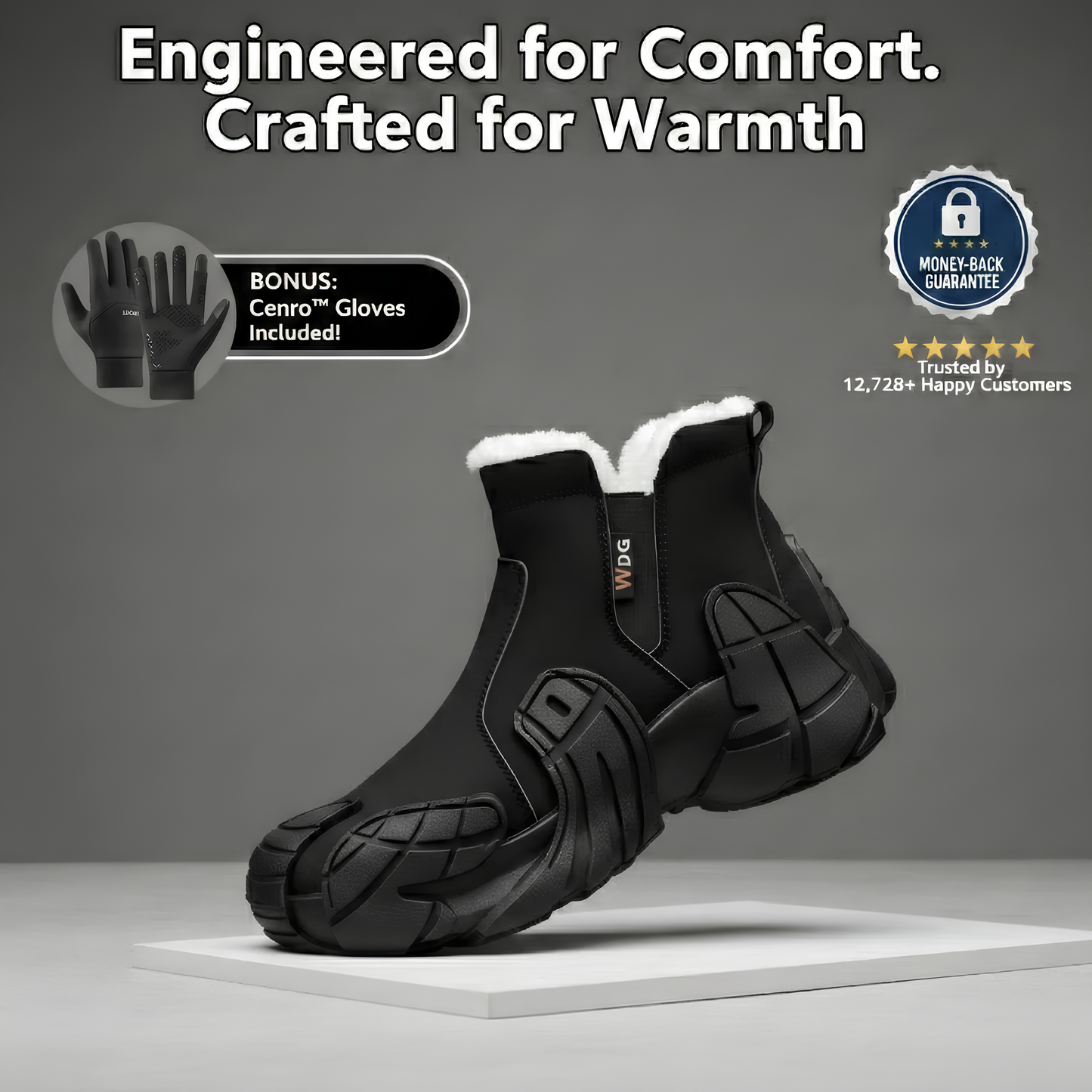 Cenro™ Therma Fleeced Waterproof Boots
