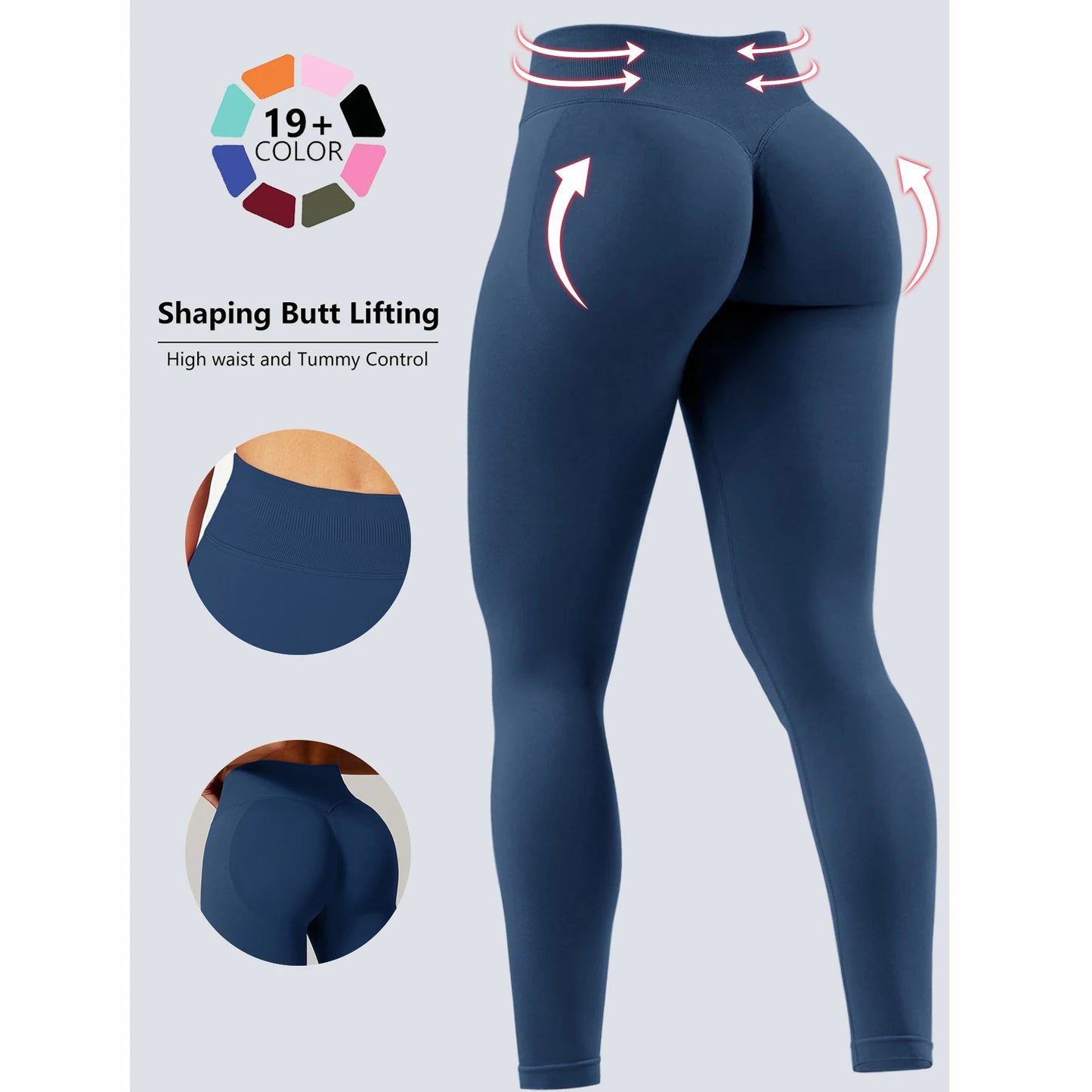 Cenro™ ShapeSculpt Seamless Leggings