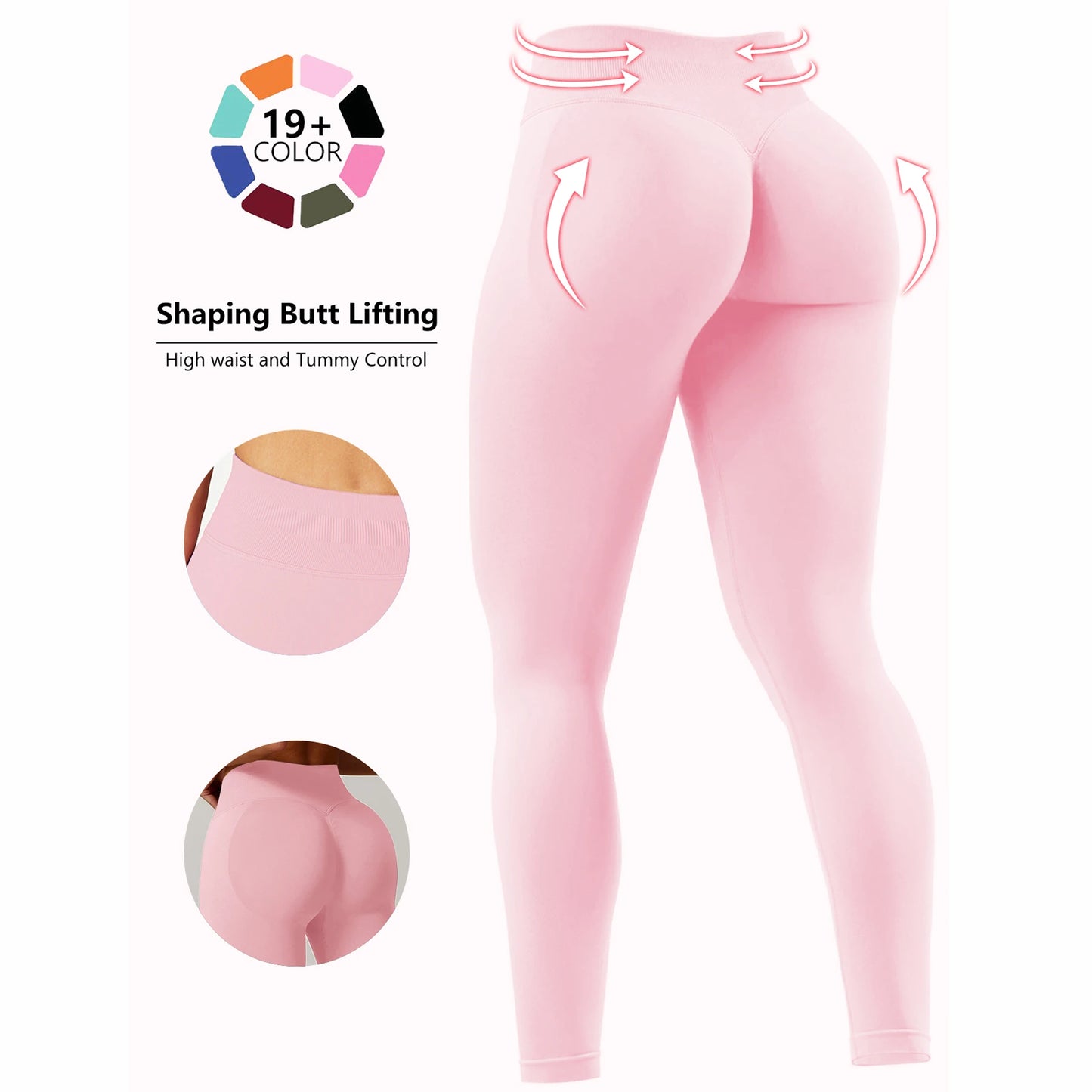 Cenro™ ShapeSculpt Seamless Leggings